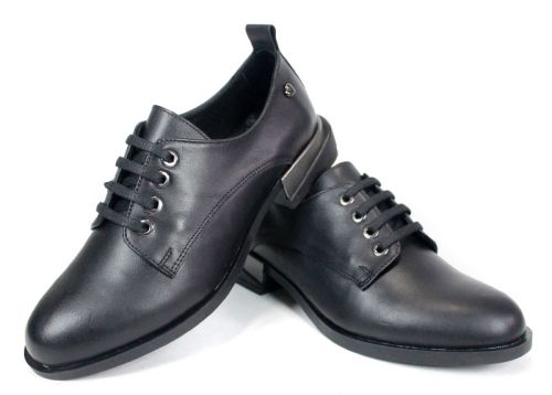 Loafers damă Doux Éclat – piele naturală, culoare neagră