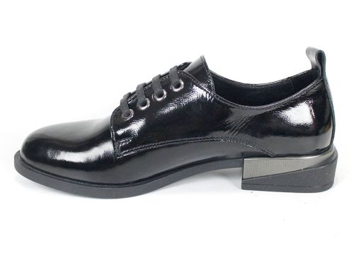 Loafers damă Doux Éclat – piele naturală, culoare neagră