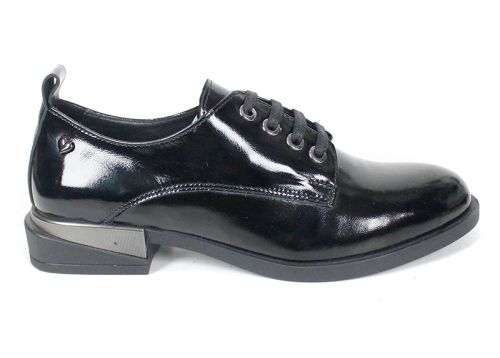 Loafers damă Doux Éclat – piele naturală, culoare neagră