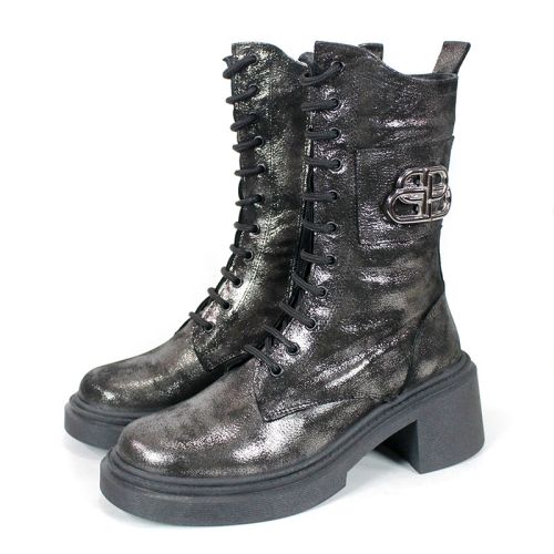 Stella Urbano - Mocasini de dama din piele naturala cu accente stilate