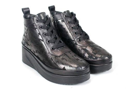 Stella Urbano - Mocasini de dama din piele naturala cu accente stilate