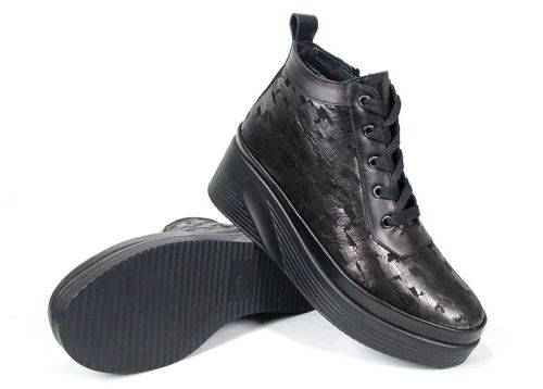 Stella Urbano - Mocasini de dama din piele naturala cu accente stilate