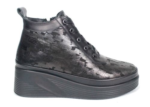 Stella Urbano - Mocasini de dama din piele naturala cu accente stilate