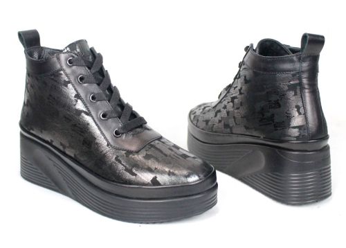 Stella Urbano - Mocasini de dama din piele naturala cu accente stilate