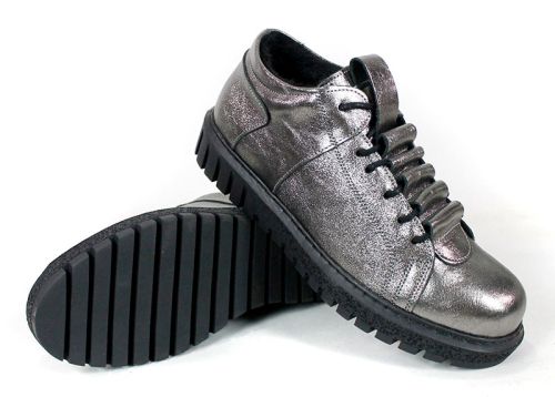 Loafers damă Doux Éclat – piele naturală, culoare neagră