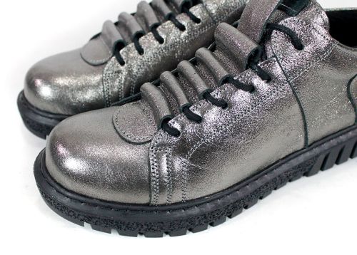 Loafers damă Doux Éclat – piele naturală, culoare neagră