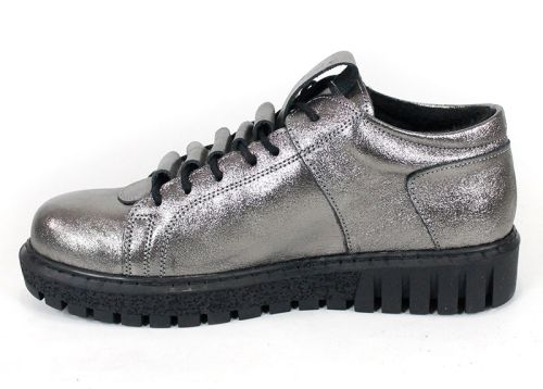 Loafers damă Doux Éclat – piele naturală, culoare neagră