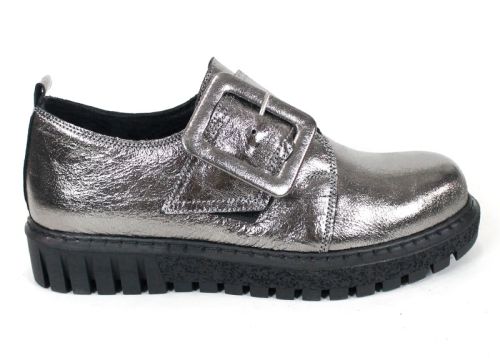 Loafers damă Doux Éclat – piele naturală, culoare neagră