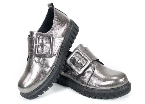 Loafers damă Doux Éclat – piele naturală, culoare neagră