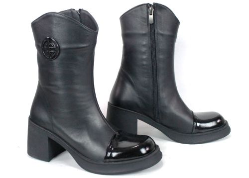 Cizme de dama negru - model Vaya.