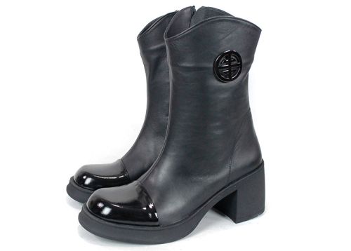 Cizme de dama negru - model Vaya.