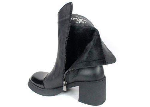 Cizme de dama negru - model Vaya.