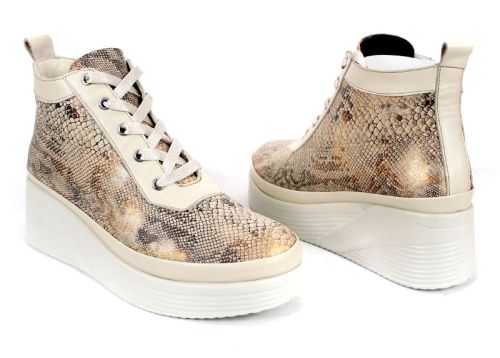 Stella Urbano - Mocasini de dama din piele naturala cu accente stilate