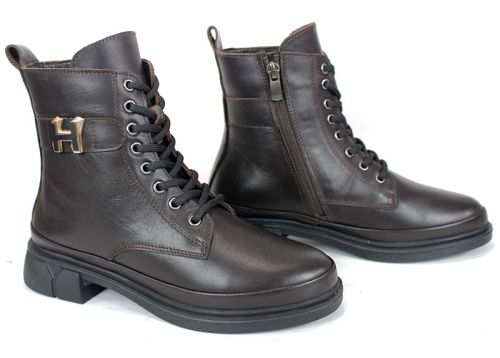 Stella Urbano - Mocasini de dama din piele naturala cu accente stilate