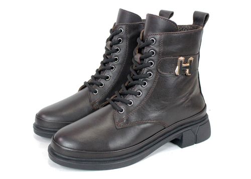 Stella Urbano - Mocasini de dama din piele naturala cu accente stilate