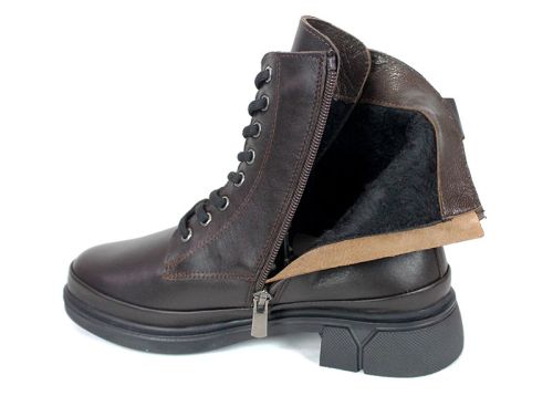 Stella Urbano - Mocasini de dama din piele naturala cu accente stilate