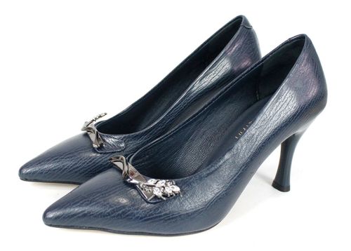 Pantofi eleganți Luxe Éternelle – piele naturală, alb, toc subțire înalt