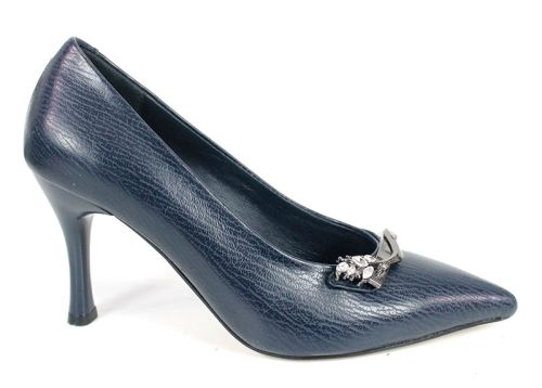 Pantofi eleganți Luxe Éternelle – piele naturală, alb, toc subțire înalt