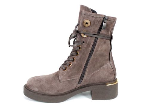 Stella Urbano - Mocasini de dama din piele naturala cu accente stilate