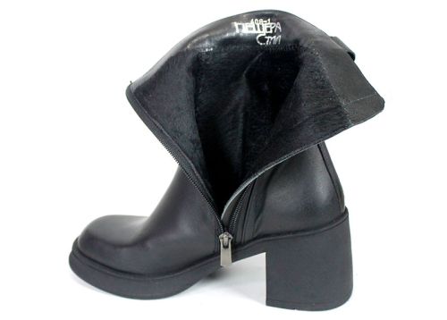 Cizme de dama negru - model Vaya.