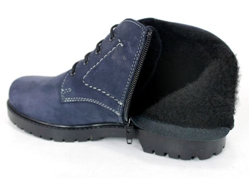Clarks dama din nubuc natural in albastru - model Bleu Clair