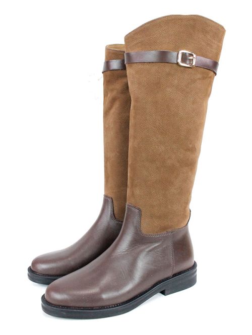 Cizme de dama din piele naturala de culoare neagra - model 125587