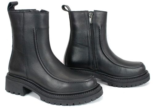 Stella Urbano - Mocasini de dama din piele naturala cu accente stilate