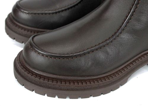 Stella Urbano - Mocasini de dama din piele naturala cu accente stilate