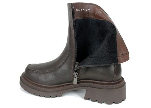 Stella Urbano - Mocasini de dama din piele naturala cu accente stilate