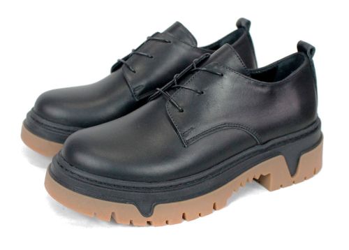 Pantofi damă Terra Forte – velur natural, culoare scorțișoară