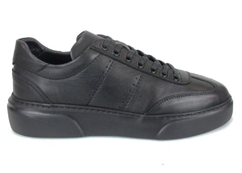 Pantofi casual bărbați Noir Rustique – piele naturală