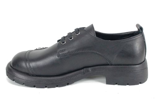 Pantofi damă Alma Walk din piele naturală, culoare neagră