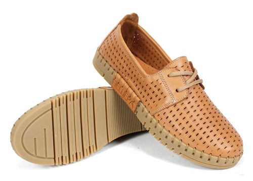 Pantofi perforați de damă Metro Walk cu talpă flexibilă