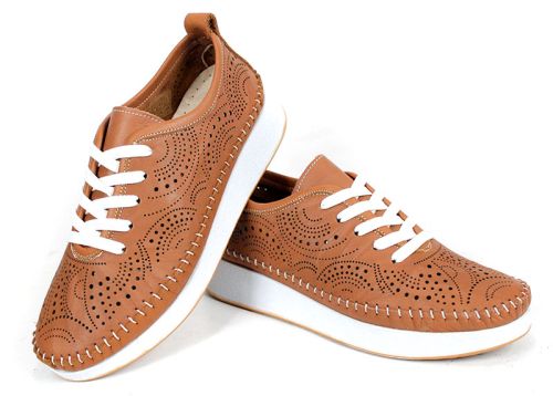 Luna Soft pantofi confortabili – piele naturală și branț memory