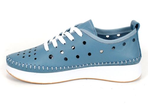 Elia Move – pantofi de damă din piele naturală, ușori și perforați