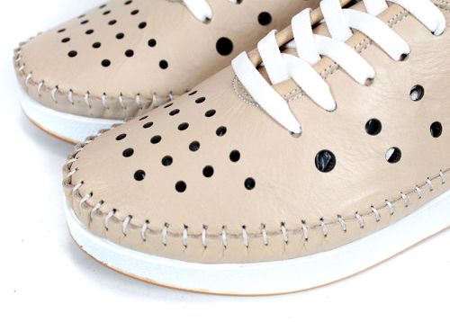 Elia Move – pantofi de vară pentru femei din piele naturală, bej