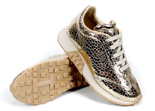 Sneakers damă Sunny Pace cu talpă sport bej