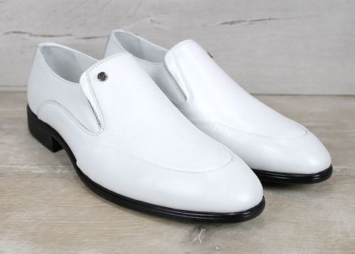 Aurelio Forma – pantofi eleganți pentru bărbați din piele naturală albă