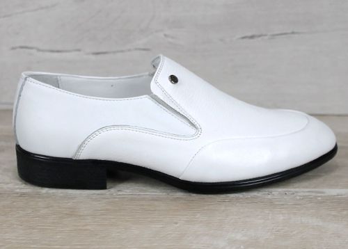 Aurelio Forma – pantofi eleganți pentru bărbați din piele naturală albă