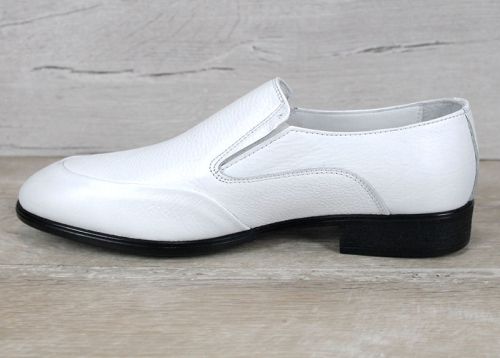 Aurelio Forma – pantofi eleganți pentru bărbați din piele naturală albă