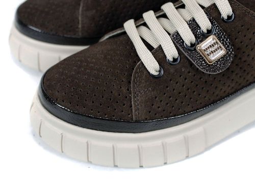 Nova Grace – pantofi de damă din velur natural