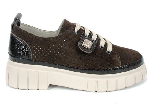 Nova Grace – pantofi de damă din velur natural