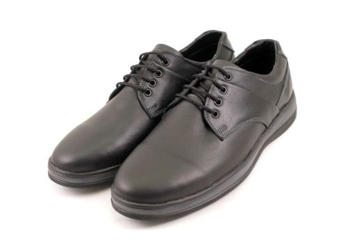 Pantofi casual barbatesti in negru - Model Steve