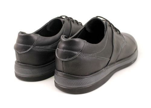 Pantofi casual barbatesti in negru - Model Steve