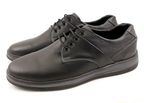 Pantofi casual barbatesti in negru - Model Steve