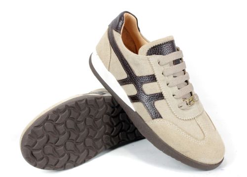 sneakers dama retro velur si plasa Lumera Style