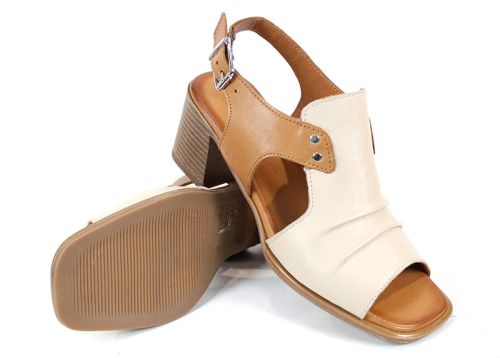 sandale elegante dama piele naturala vara