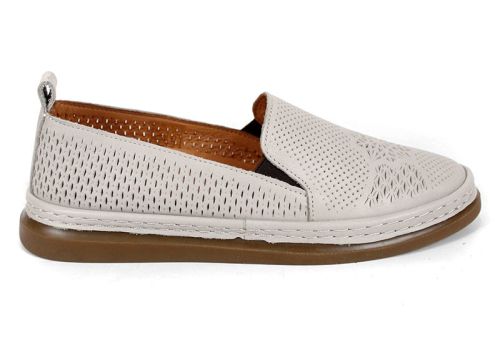 Pantofi Mirela Vento – eleganță naturală în bej și maro deschis