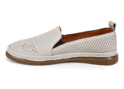 Pantofi Mirela Vento – eleganță naturală în bej și maro deschis