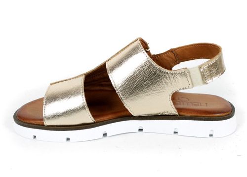 sandale dama moderne talpa alba usoara